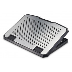 HAMA 00126807 Aluminium Laptop Cooler with 2 Fans, Up to 15.6