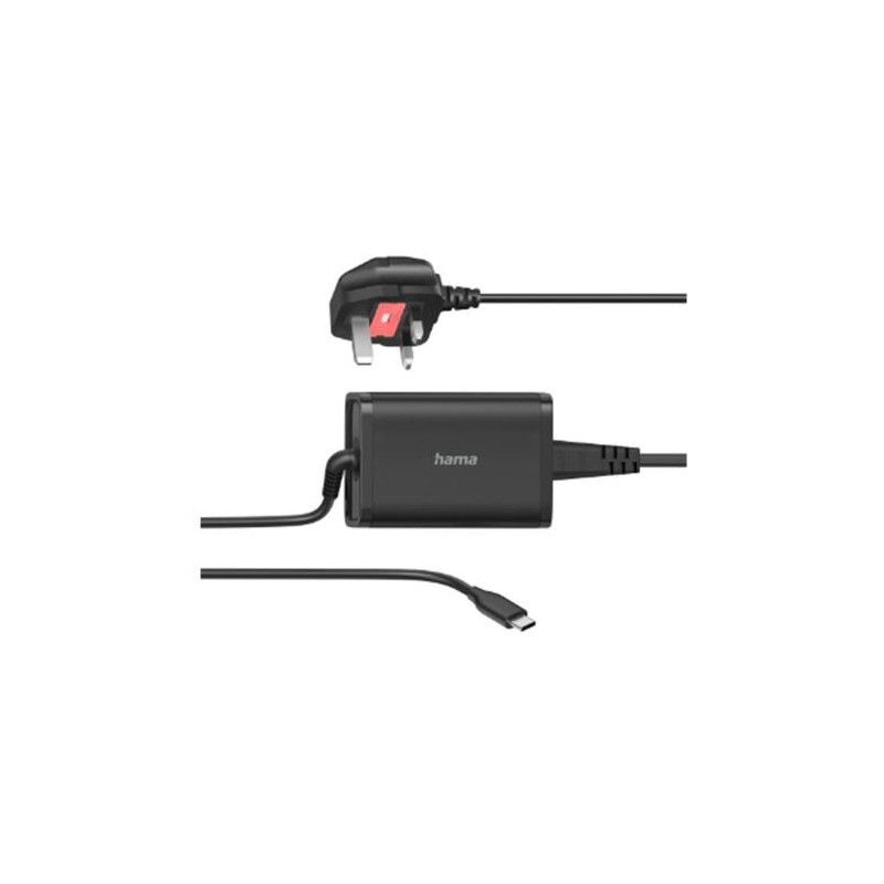 HAMA 73200006 65W USB-C Power Supply