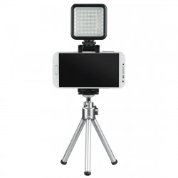 HAMA 00004641 Portable LED Spotlight with Phone Holder