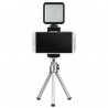 HAMA 00004641 Portable LED Spotlight with Phone Holder