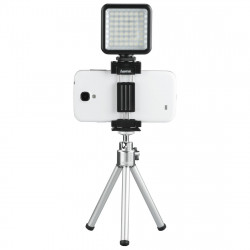 HAMA 00004641 Portable LED Spotlight with Phone Holder