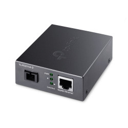 TP-LINK FC311A-2 Gigabit Media Converter, 2km Fiber, SC/RJ45