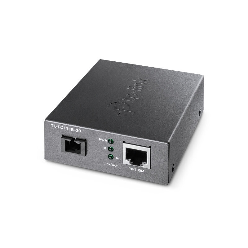 TP-LINK FC111B-20 10/100 Mbps 20km Single-Mode Media Converter