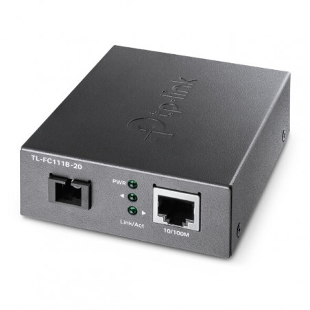 TP-LINK FC111B-20 10/100 Mbps 20km Single-Mode Media Converter