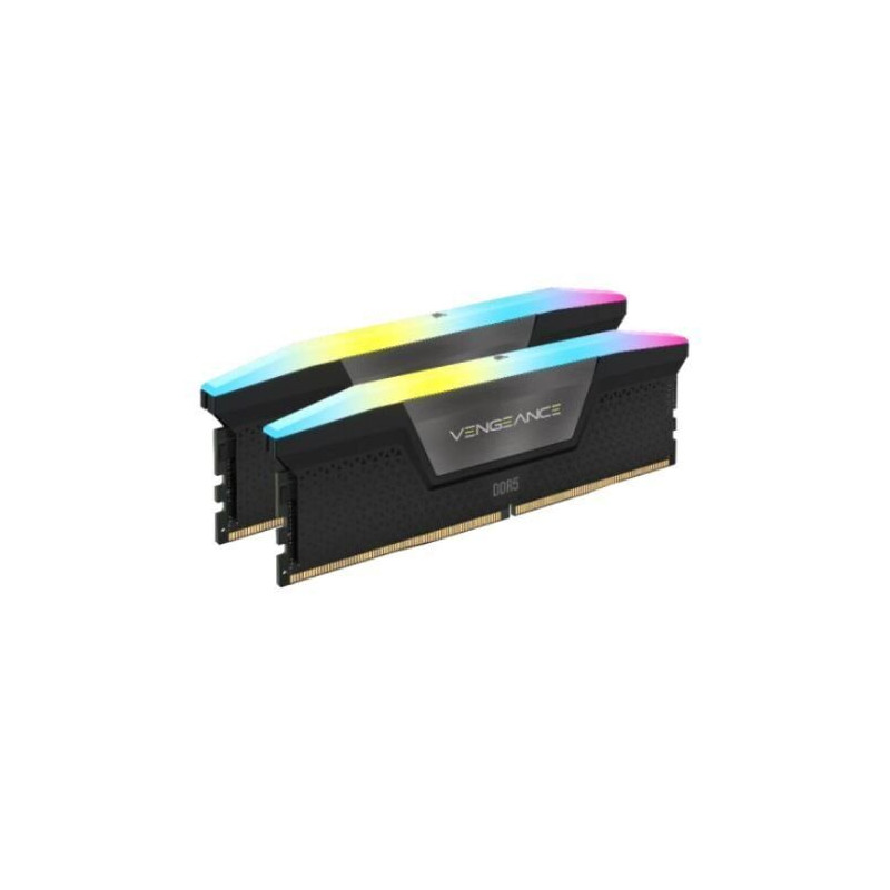 CORSAIR Vengeance RGB 32GB (2x16GB) DDR5 5200MHz CL40 Memory Kit
