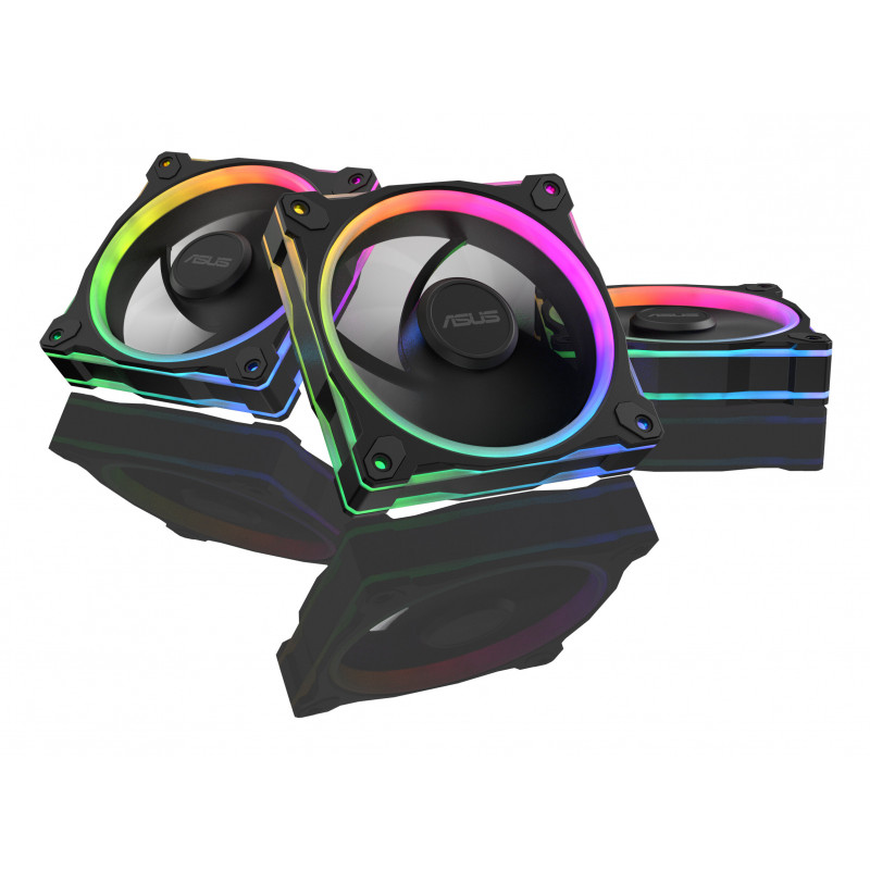 ASUS Prime MR120 ARGB 12cm PWM Case Fans (3-Pack)