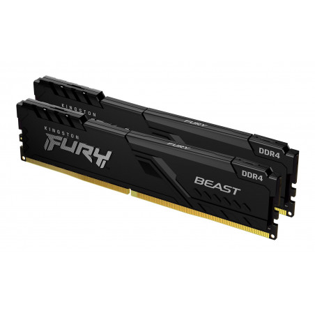 Kingston Fury Beast 64GB (2x32GB) DDR4-3200 CL16 DIMM Memory