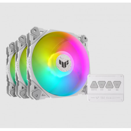ASUS TUF Gaming TF120 12cm PWM Case Fans (3-Pack)