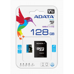 ADATA Premier 128GB microSDXC UHS-I Class 10 Memory Card