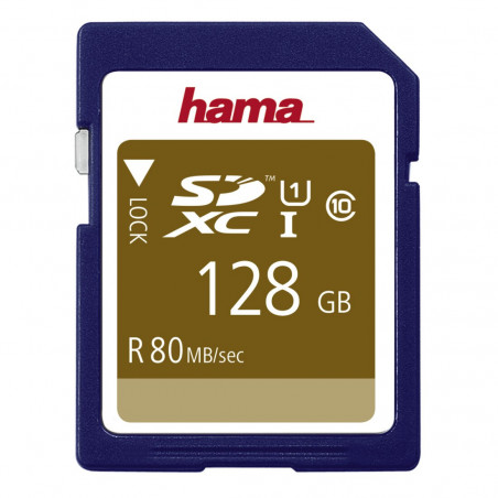 HAMA 00124137 128GB SDXC UHS-I Class 10 Memory Card