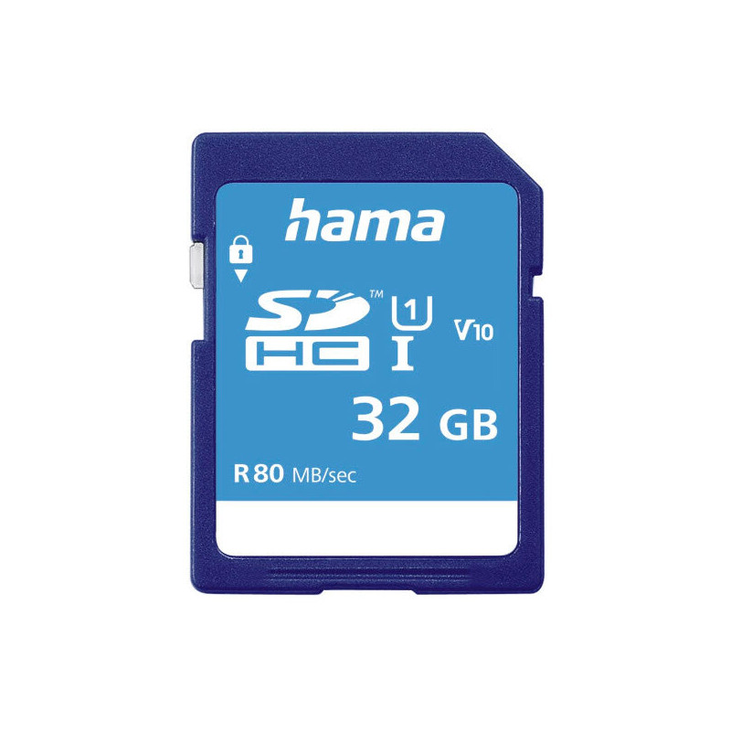 HAMA 00124135 32GB SDHC Card UHS-I Class 10