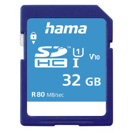 HAMA 00124135 32GB SDHC Card UHS-I Class 10