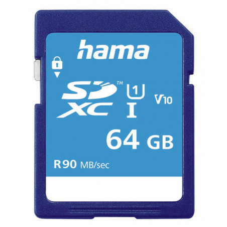 HAMA 00124136 64GB SDXC UHS-I Class 10 Memory Card