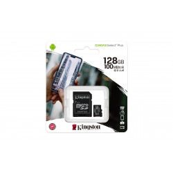Kingston Canvas Select Plus 128GB microSDXC Card with Adapter