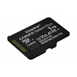 Kingston Canvas Select Plus 1TB microSDXC UHS-I U3 V30 A1 Memory Card