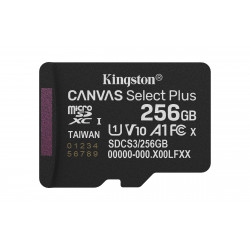 Kingston Canvas Select Plus 256GB microSDXC Card with Adapter