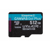 KINGSTON Canvas Go! Plus 512GB microSDXC Card with Adapter