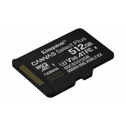 Kingston Canvas Select Plus 512GB microSDXC Card with Adapter