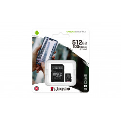 Kingston Canvas Select Plus 512GB microSDXC Card with Adapter