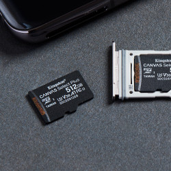 Kingston Canvas Select Plus 512GB microSDXC Card with Adapter
