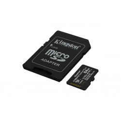 Kingston Canvas Select Plus 64GB microSDXC Card with Adapter