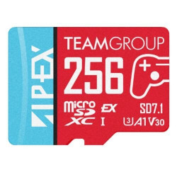 TEAM Apex 256GB microSDXC Card
