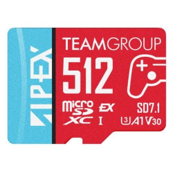 TEAM Apex 512GB microSDXC Card