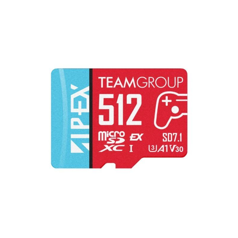 TEAM Apex 512GB microSDXC Card