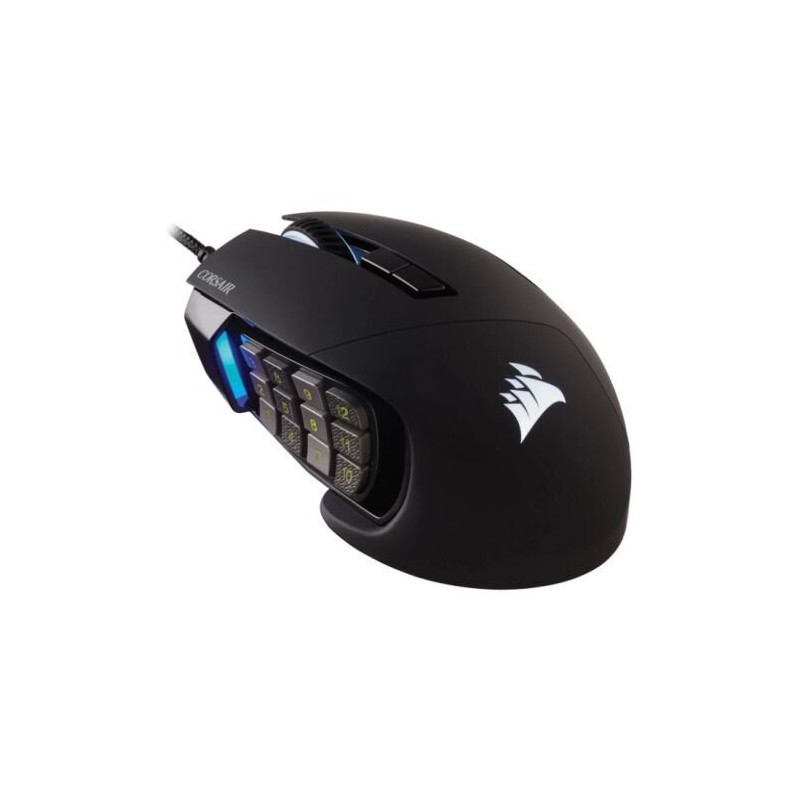 CORSAIR Scimitar RGB Elite 17-Button MMO/MOBA Gaming Mouse