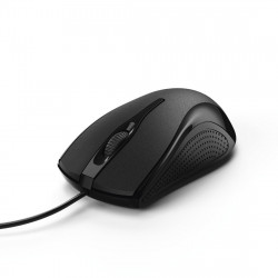HAMA MC-200 Wired Optical Mouse, 1000 DPI, 3 Buttons, Black