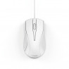 HAMA MC-200 Wired Optical Mouse, 1000 DPI, 3 Buttons, White