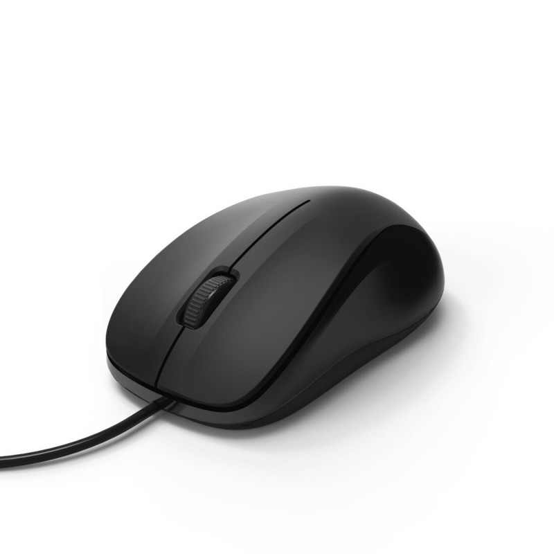 HAMA MC-300 Wired Optical Mouse, 1200 DPI, 3 Buttons, Black