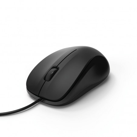 HAMA MC-300 Wired Optical Mouse, 1200 DPI, 3 Buttons, Black