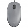 Logitech M110 Silent Wired Optical Mouse