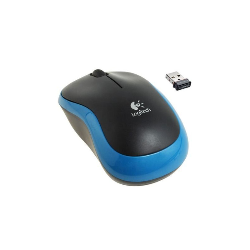 Logitech M185 Wireless Mouse 2.4GHz, 1000 DPI Optical Tracking