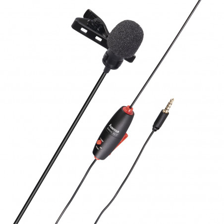 HAMA 00004634 Lavalier Microphone with 6m Cable