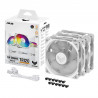 ASUS TUF Gaming TR120 ARGB 12cm PWM Case Fans (3 Pack)