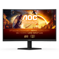 AOC C27G4ZXE 27" 280Hz Curved Gaming Monitor