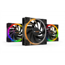 BEQUIET Light Wings 120mm PWM ARGB High-Speed Case Fan 3-Pack