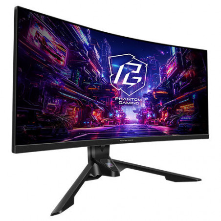 ASROCK PG34QRT3A 34" WQHD 180Hz Curved Mini-OLED Gaming Monitor