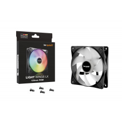 BEQUIET BL120 Light Wings LX 120mm PWM ARGB Case Fan