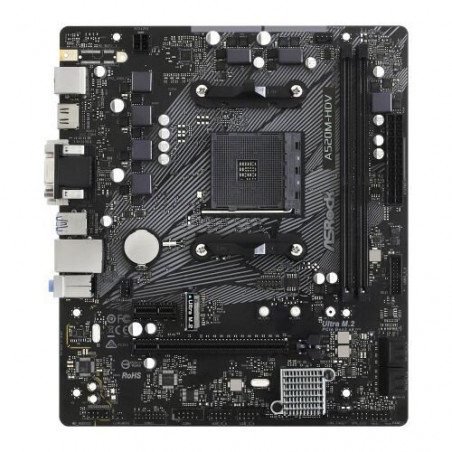 ASROCK A520M-HDV AM4 Micro ATX Motherboard