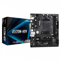 ASROCK A520M-HDV AM4 Micro ATX Motherboard