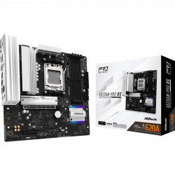 ASROCK A620AM PRO RS Micro ATX Motherboard with 4x DDR5, 2.5G LAN, HDMI, DP, 3x M.2