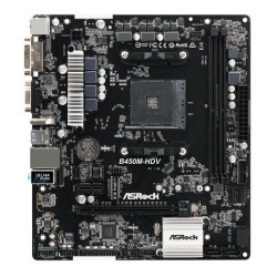 ASROCK B450M-HDV R4.0 AM4 Micro ATX Motherboard