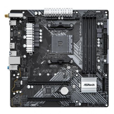 ASROCK B450M/AC R2.0 AM4 Micro ATX Motherboard