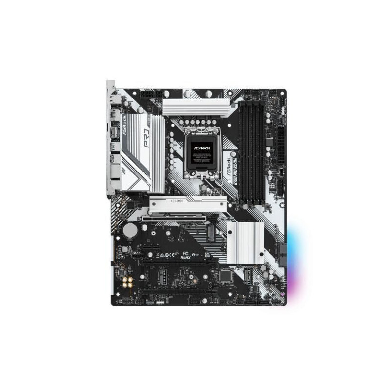 ASROCK B760 PRO RS/D4 ATX Motherboard with DDR4, PCIe 4.0, 2.5GbE LAN, M.2