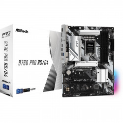 ASROCK B760 PRO RS/D4 ATX Motherboard with DDR4, PCIe 4.0, 2.5GbE LAN, M.2