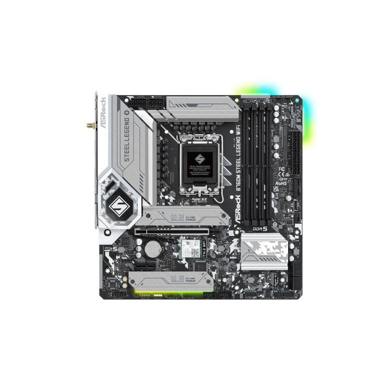 ASROCK B760M Steel Legend WiFi Micro-ATX Motherboard