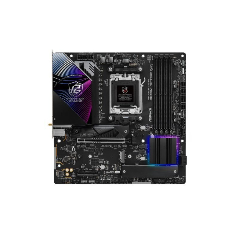 ASROCK B850M RIPTIDE WIFI AM5 Micro ATX Motherboard